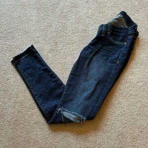 Madewell maternity skinny jeans